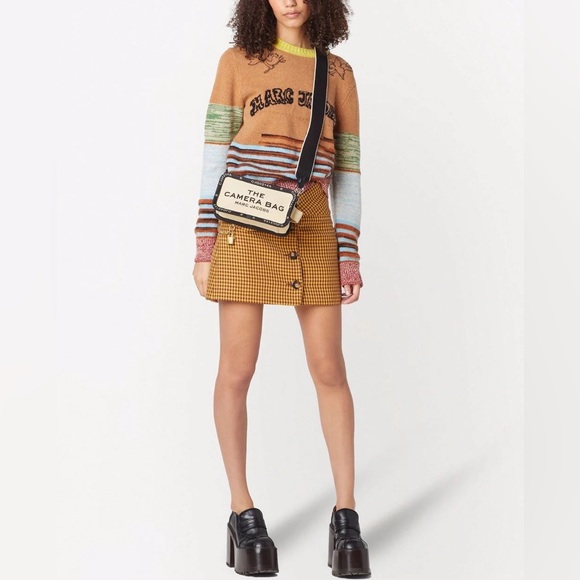 🔥🔥🔥NEW Marc Jacobs The Tattoo Crewneck Printed Wool Sweater - Picture 6 of 11